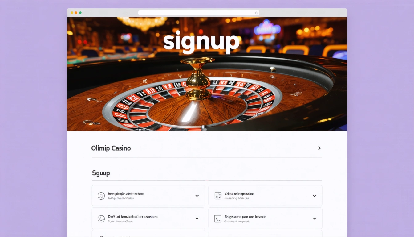 signup Olimp Casino